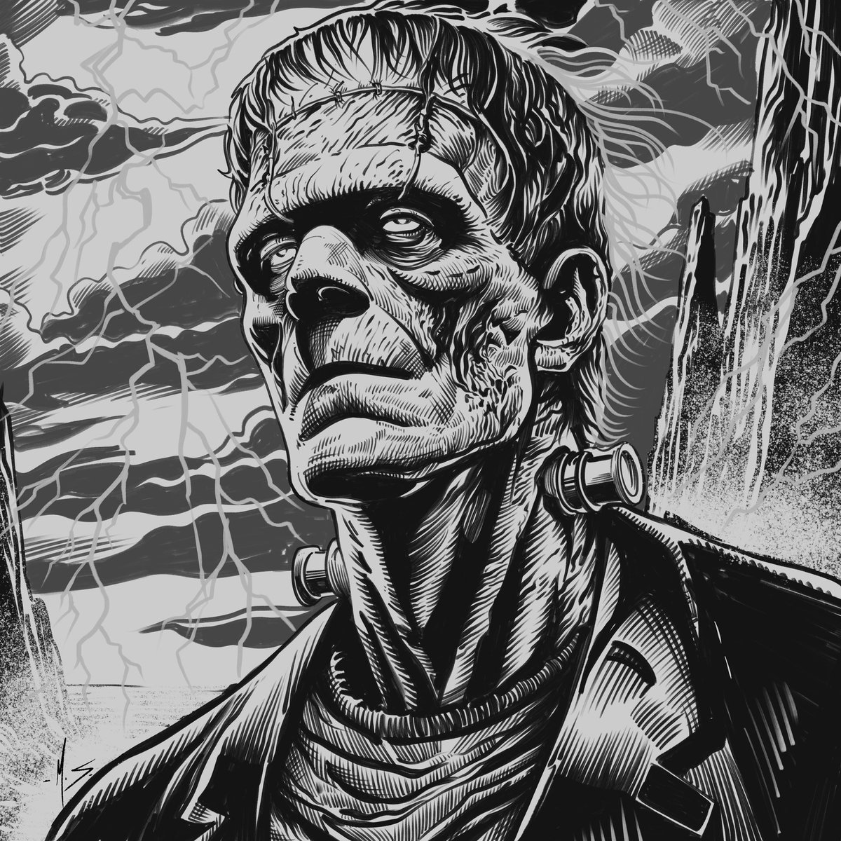 I’m currently taking on commissions and cover work at the moment. Pencils and inks. Below are examples of my recent work. 

Drop me a DM or email me at seaborneinks@gmail.com and let’s make some cool art!