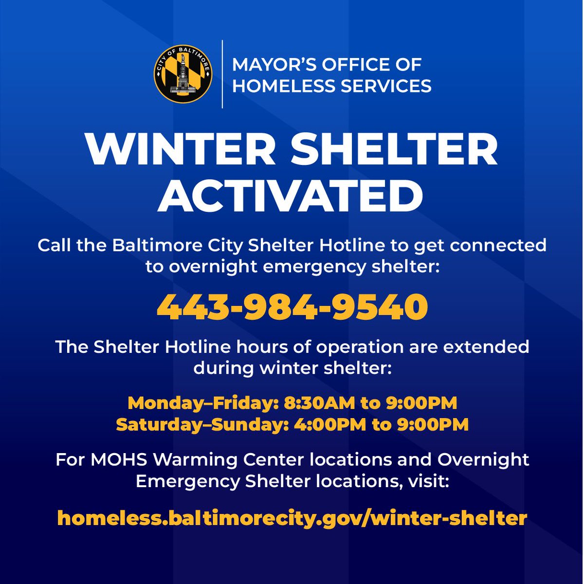 Brandon M. Scott (@mayorbmscott) on Twitter photo Baltimore, as we head into the evening our snow teams are ready and activated for the first snow of the season. Here are some tips to stay safe and informed throughout the weekend. Baltimore, as we head into the evening our snow teams are ready and activated for the first snow of the season. Here are some tips to stay safe and informed throughout the weekend.