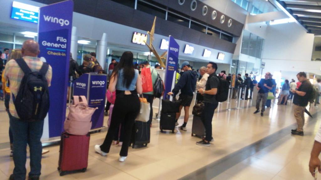 <a href="/CopaAirlines/">Copa Airlines</a>  cancela el  vuelo doméstico 
CM022 de David a Panamá y deja varado a los pasajeros.