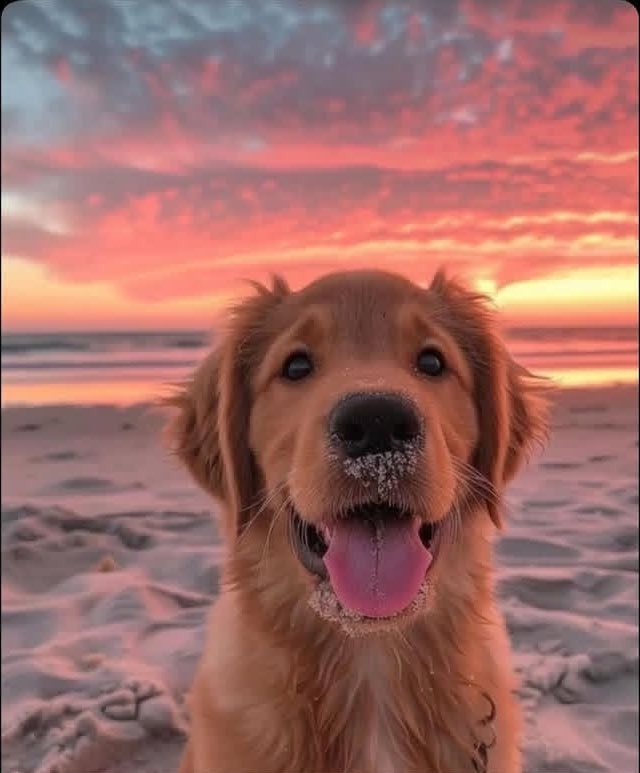 algún día voy a criar a un golden con el amor de mi vida