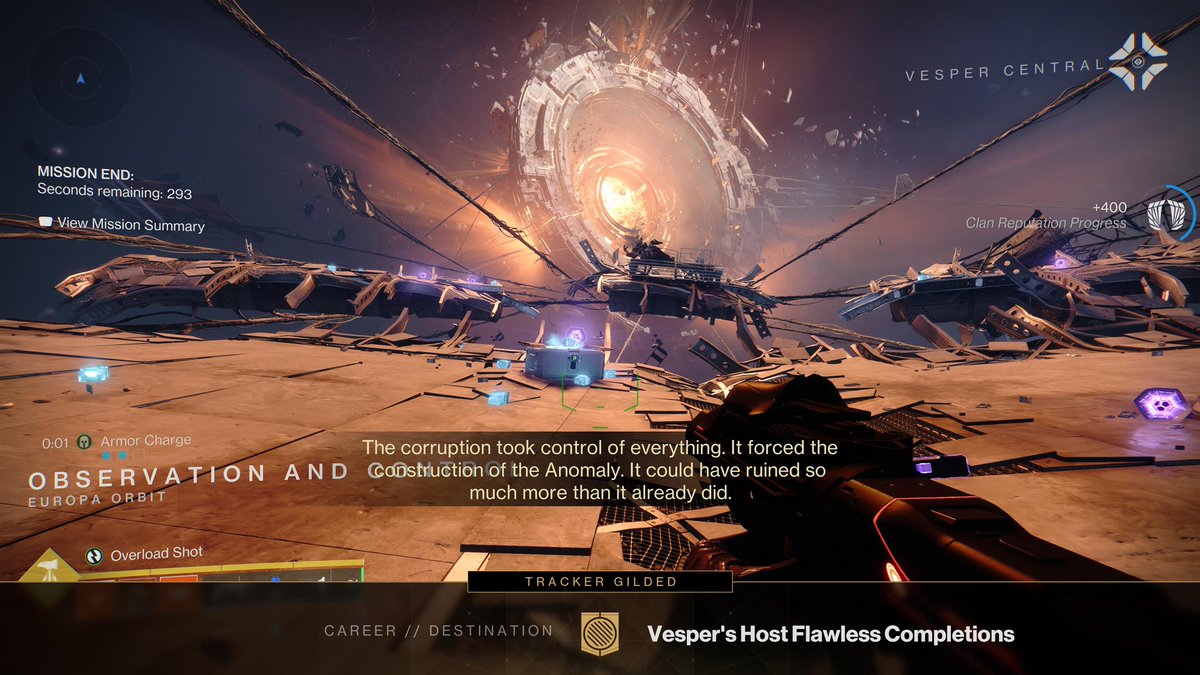 michaelcadigan's tweet photo. Wahoo! Knocked out #soloflawless for VH in #Destiny2 https://t.co/yV8phVysb6