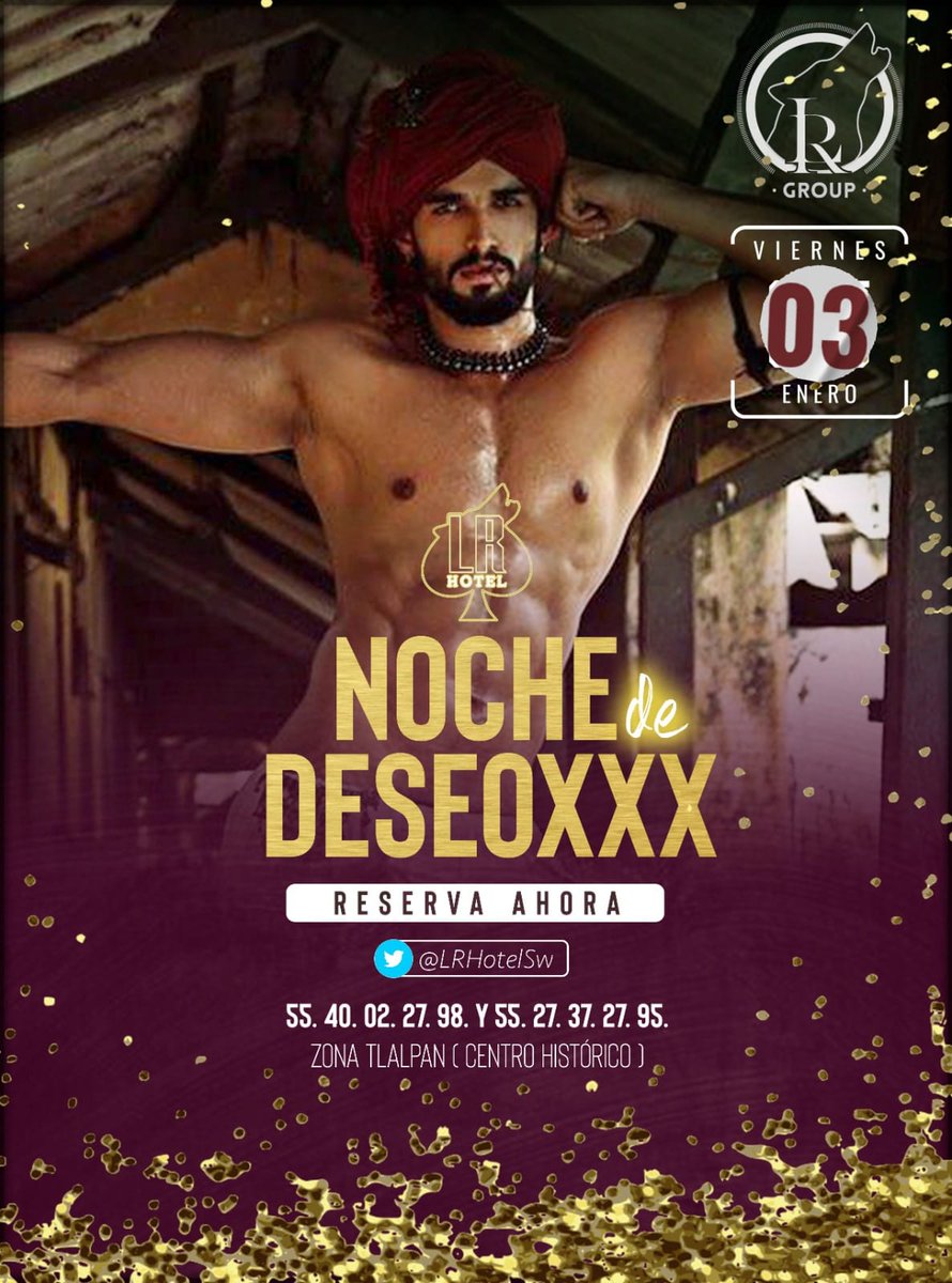 Hoy no te pierdas nuestro primer evento del 2025, ven a pedirle a los reyes que te cumplan tus más ardientes deseoXXX en el playroom de <a href="/LRHotelSw/">Hotel LR SW</a>🔥

Te esperamos para juntos partir la "rosca" recuerda que si hay muñeco, hay regalo 🎁  

Reserva ya 📲 55 4002 2798