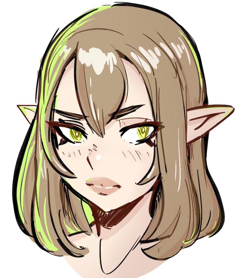 A little elf doodle! 

#ocart #doodle #myart #elf