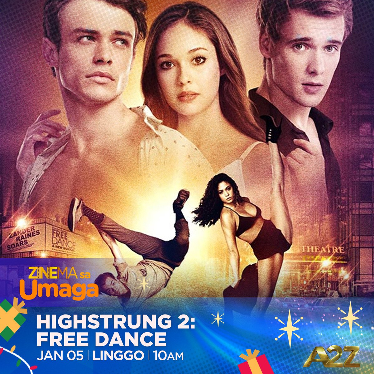 Ma-inspire sa pagtutulungan ng isang grupo ng dancer para makamit ang tagumpay!

🎬 HIGHSTRUNG 2: FREE DANCE panoorin sa #ZinemaSaUmaga ngayong January 5, 10AM dito sa #A2Z.