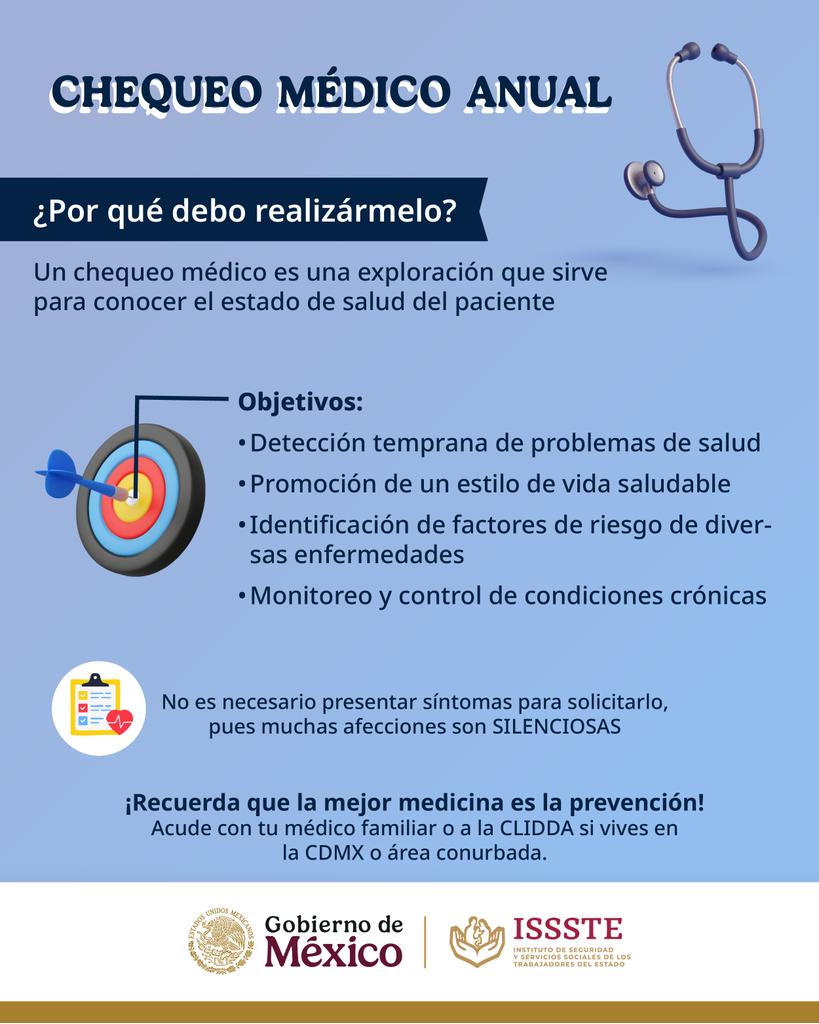 ISSSTE_mx's tweet photo. ¡Ya te vimos! 🫵
Uno de tus propósitos de Año Nuevo es cuidarte y el @ISSSTE_mx te ayuda con eso por medio de un #ChequeoAnual. 😉 Hoy te explicamos su importancia: 👇🏽 https://t.co/q1bbDt1e1S