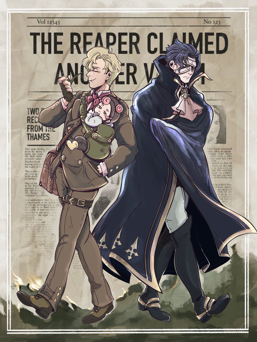 “The reaper of the old Bailey… A new prosecutor whose defendants always die at the end of their trials, whether guilty or innocent… It’s seems that we got ourselves a new case, my dear Iris!”