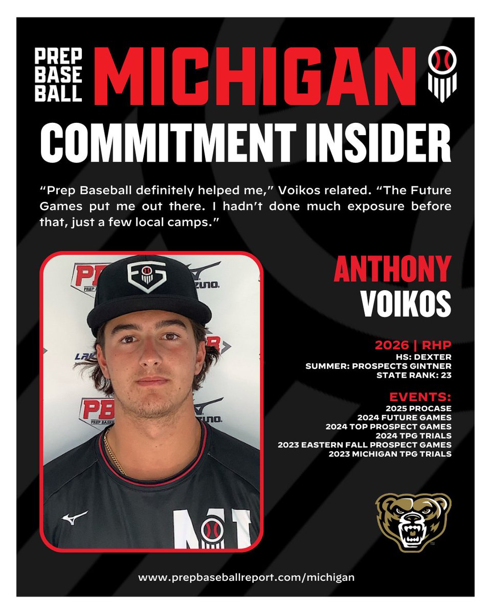 Prep Baseball Michigan (@prepbaseballmi) on Twitter photo Oakland βThe Best Of Both Worldsβ For Voikos
π Full Interview:
π loom.ly/lLfb-Qw
π Stoney Creek junior pitcher staying close to home for college
<a href="/prepbaseball/">Prep Baseball</a> <a href="/AnthonyVoikos/">Anthony Voikos</a> <a href="/BaseballStoney/">Stoney Creek Baseball</a> <a href="/OaklandBSB/">Oakland Golden Grizzlies Baseball</a> Oakland βThe Best Of Both Worldsβ For Voikos
π Full Interview:
π loom.ly/lLfb-Qw
π Stoney Creek junior pitcher staying close to home for college
<a href="/prepbaseball/">Prep Baseball</a> <a href="/AnthonyVoikos/">Anthony Voikos</a> <a href="/BaseballStoney/">Stoney Creek Baseball</a> <a href="/OaklandBSB/">Oakland Golden Grizzlies Baseball</a>