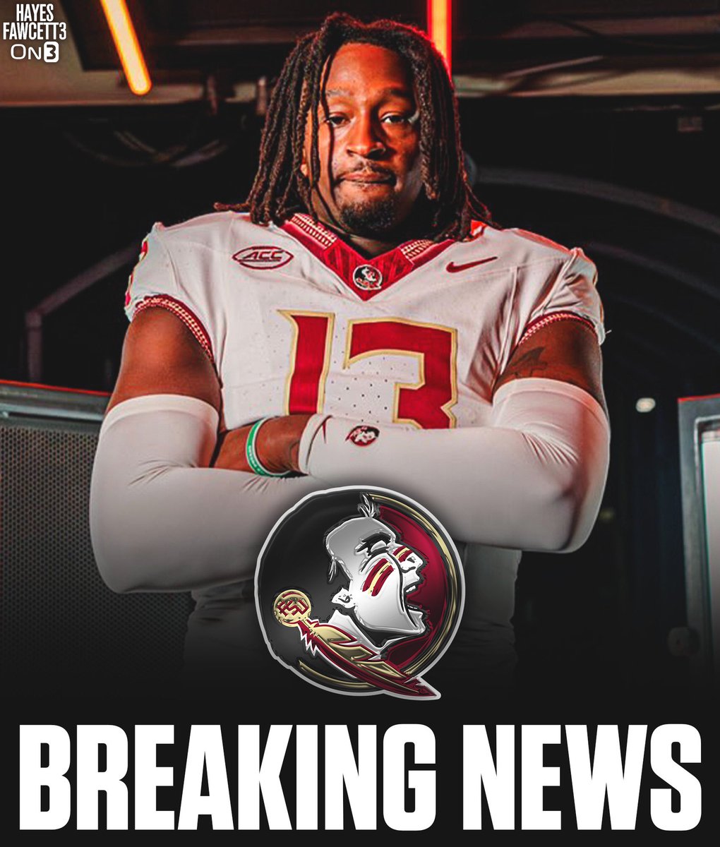 BREAKING: Coastal Carolina transfer EDGE Deamontae Diggs has Committed to Florida State, he tells @on3sports

The 6’5 260 EDGE totaled 34 Tackles, 5 Sacks, &amp; 2 PD this season

1 year of eligibility remaining

on3.com/transfer-porta…