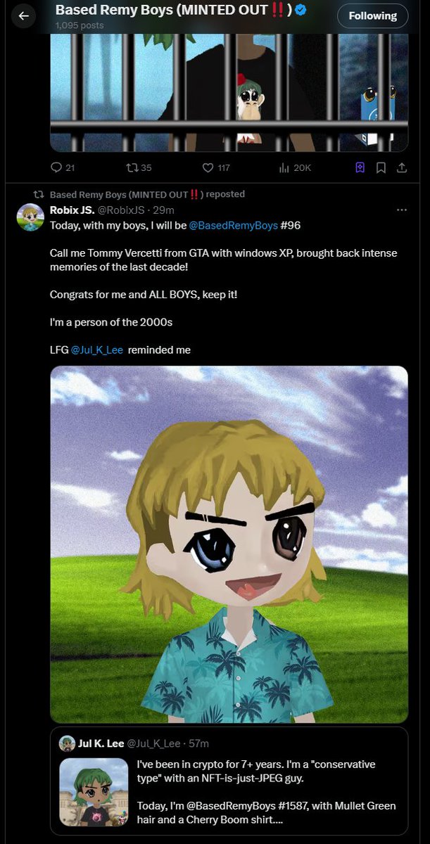 RobixJS's tweet image. Thanks @BasedRemyBoys , I am a good boiz