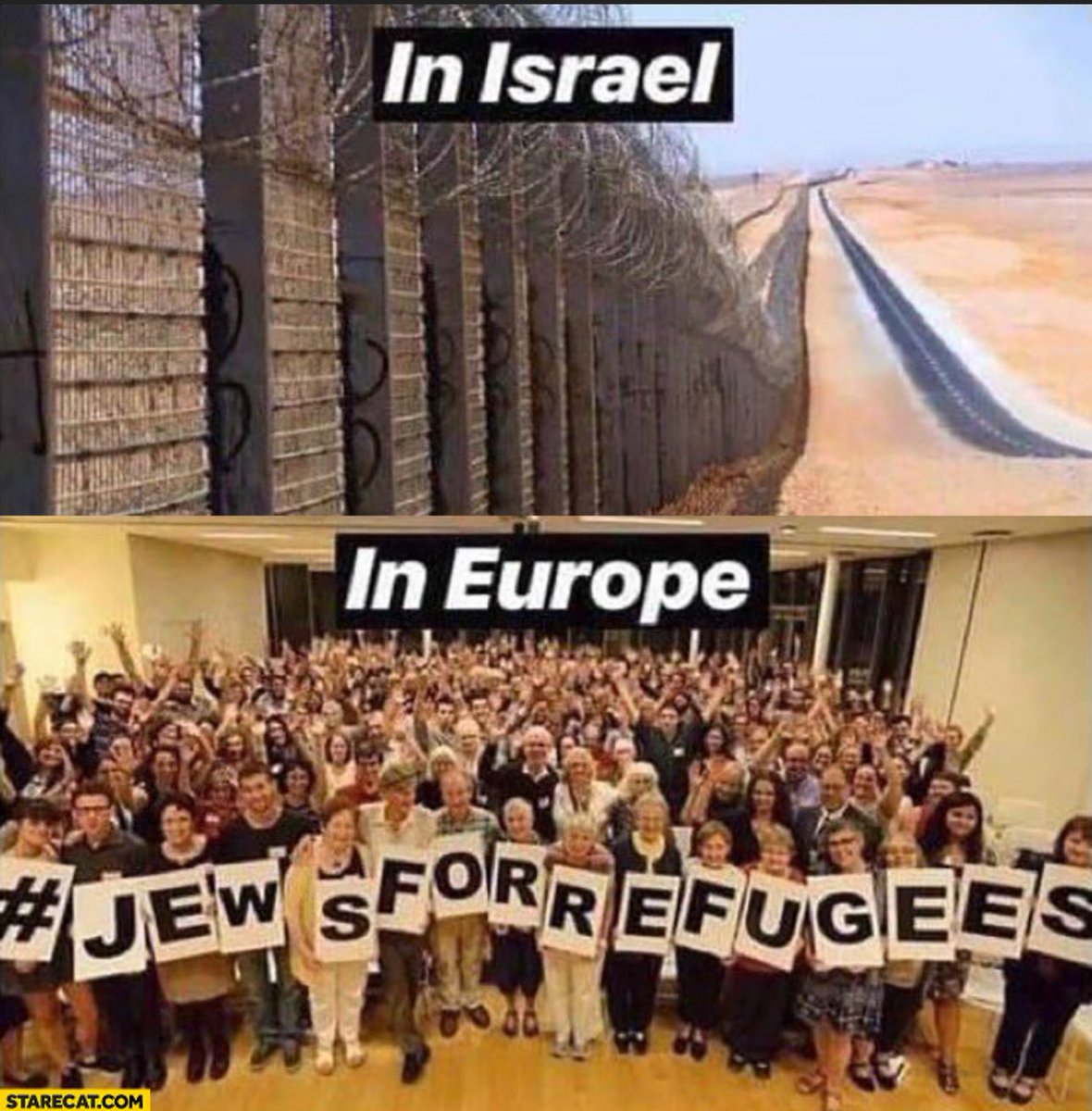 The US sided with Jews, communism, and their central banking system during ww2.

You spent decades fighting all their wars for them throughout the middle east jsut for a bunch of jews to flood your borders with the muslim refugee crisis.

At least we're not "nazis"