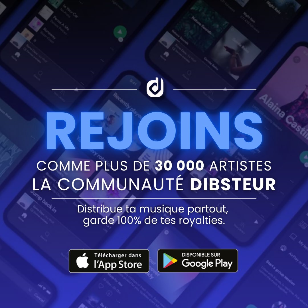 dibsteur's tweet photo. 🎧 Grâce à Dibsteur, votre musique peut intégrer automatiquement les playlists Spotify Discovery, boostant votre visibilité et atteignant une audience mondiale. 🌍
 Prêt à passer à la vitesse supérieure ? 🚀

#Dibsteur #SpotifyDiscovery #Musique #ArtistesIndépendants https://t.co/56BjgV4Dqf