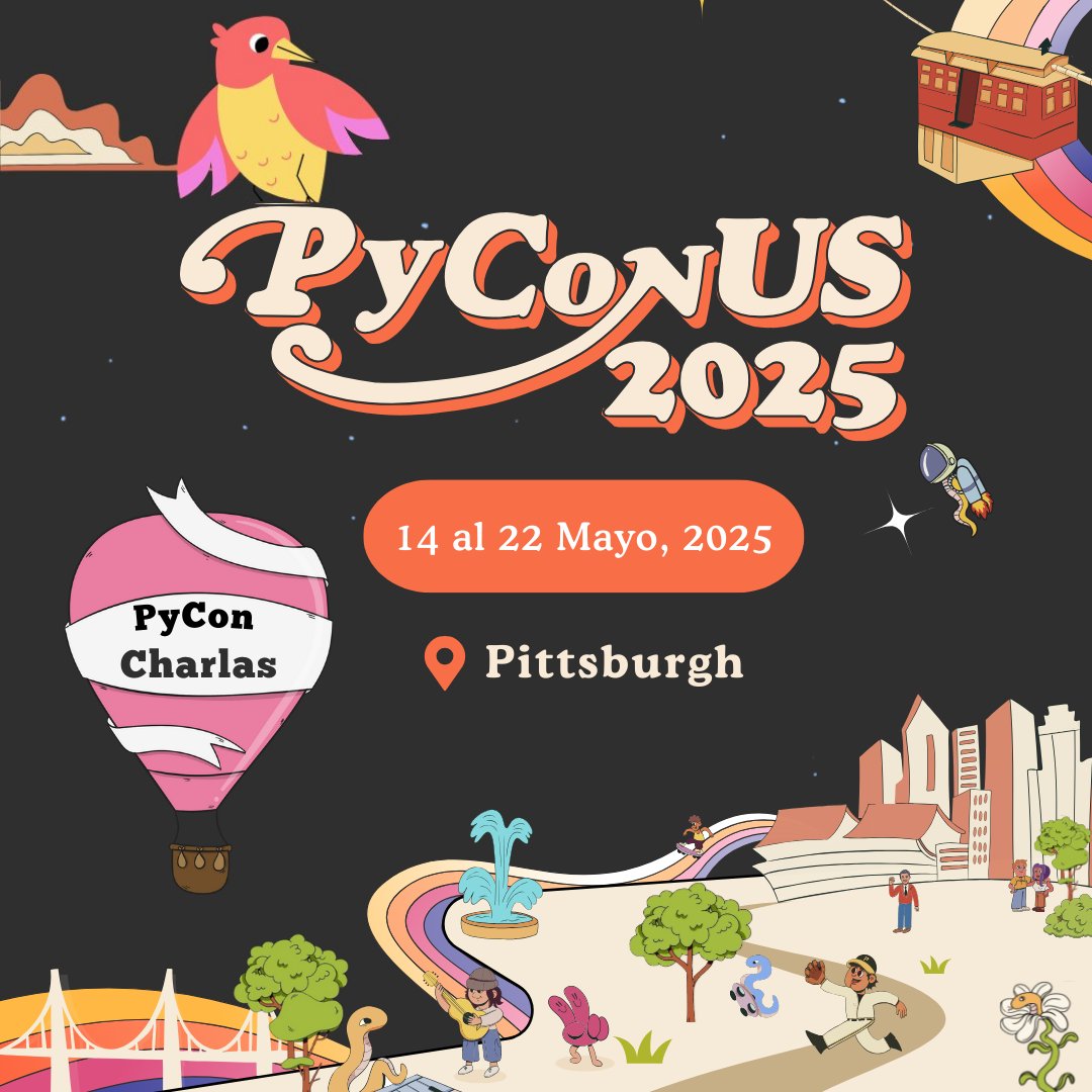 PyCon US Charlas tweet media