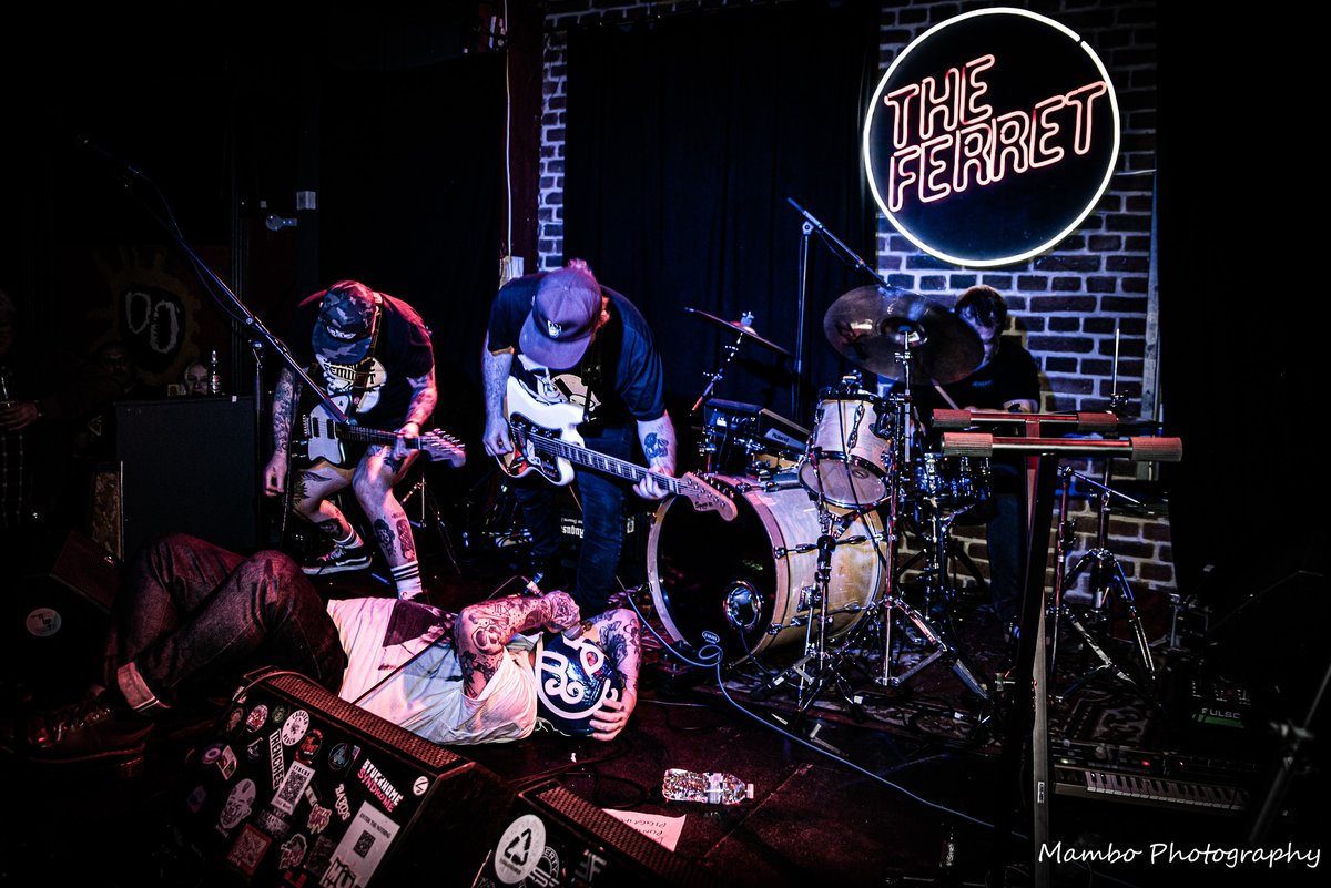 WHINGE (@whingeband) on Twitter photo Just 1 week ago & the wounds are still fresh. Paging Preston City Wrestling.
Good times with pals Baboon & Uhr at The <a href="/FerretPreston/">The Ferret</a>. Just 1 week ago & the wounds are still fresh. Paging Preston City Wrestling.
Good times with pals Baboon & Uhr at The <a href="/FerretPreston/">The Ferret</a>.