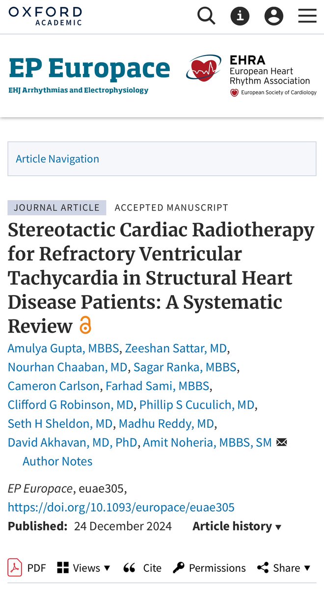 Kicking off the new year with a fresh publication in <a href="/ESC_Journals/">European Society of Cardiology Journals</a> ! Excited to share our work with you all😊. 

DOI:10.1093/europace/euae305