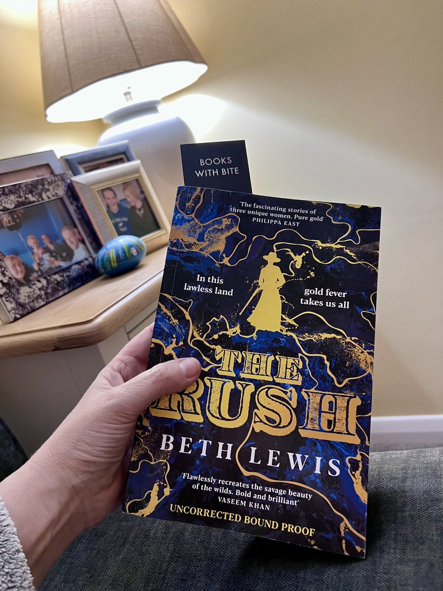 LouiseWriter's tweet image. My first read of 2025 and who knew I needed a WESTERN! But God I do cos it’s bloody good so far! #TheRush @ViperBooks @bethklewis @mirandajewess