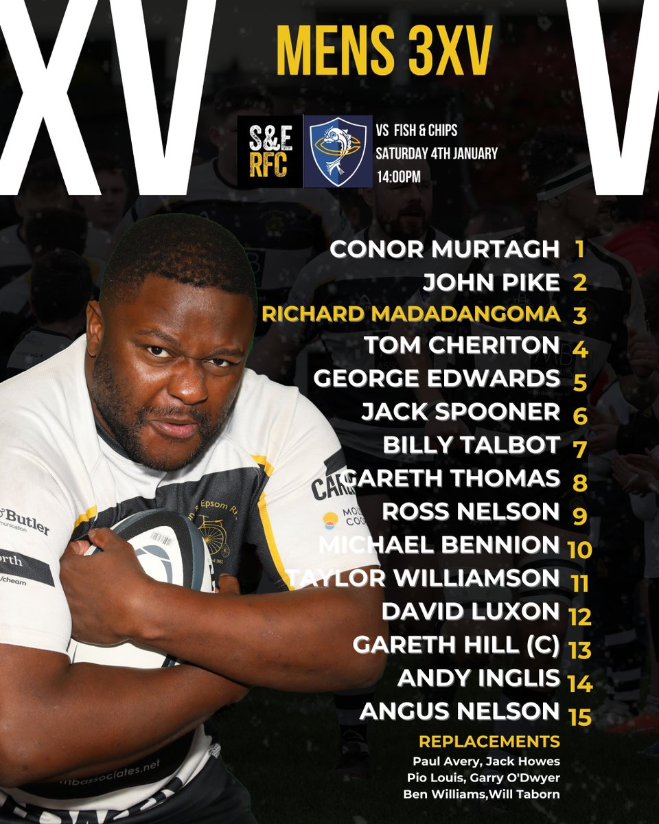 Here's the teams that wear the ⚫️﹠⚪️ this weekend 🏉