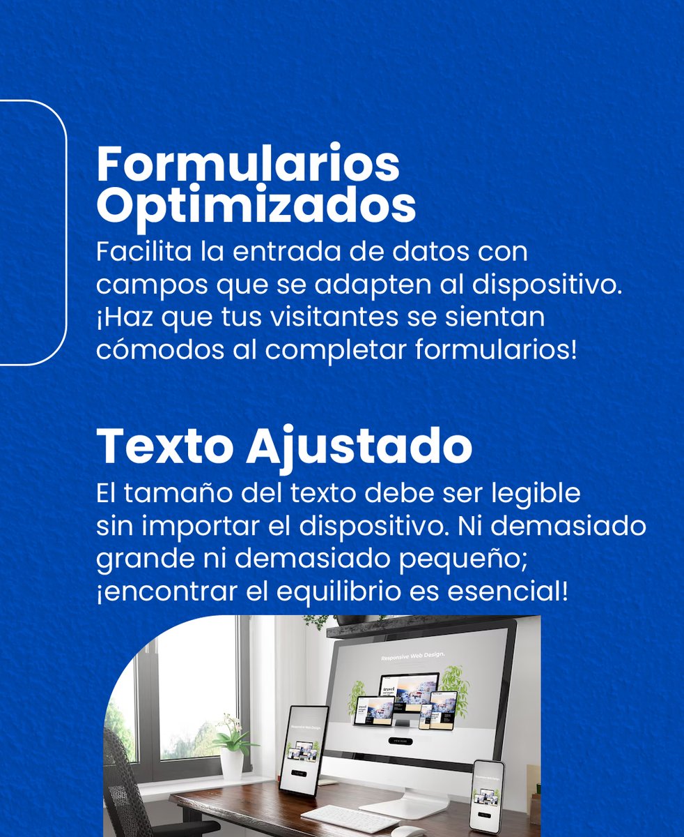 ¿Tu web está preparada para el mundo móvil? 📱

Más del 50% del tráfico de internet es desde celulares 🌎 Si tu sitio no está optimizado, ¡estás perdiendo clientes! ❌ 
#responsive #diseñoweb #negociosdigitales #sitiosweb #ventas #tiendaonline #calltoaction