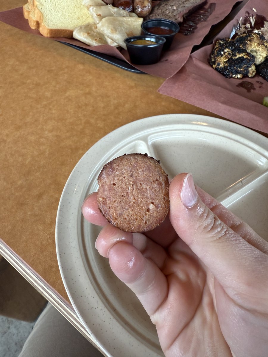 Good grief. An excellent meal <a href="/LeRoyandLewis/">LeRoy and Lewis</a>. Don’t sleep on the hog-fat cornbread. The turkey tamale sausage was quite nice.