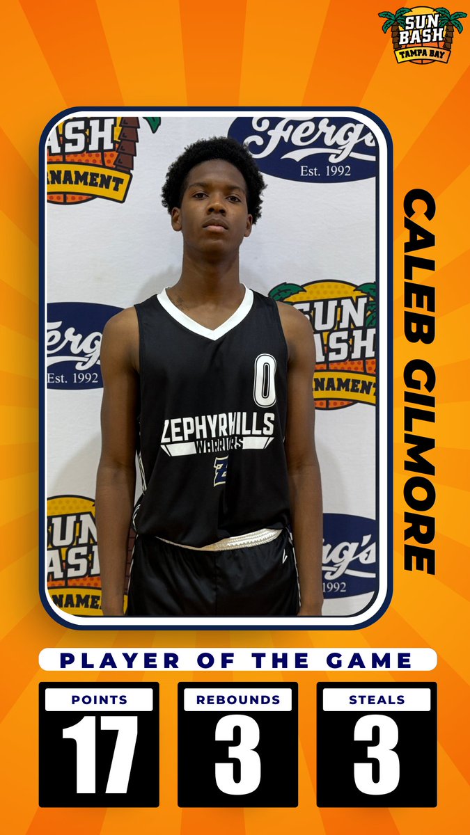thehoopvibe's tweet photo. Game 11: @sunbashtourney Tampa Bay

Players of The Game

⬅️ 2025 G Caleb Gilmore (Zephyrhills Christian) was connecting inside &amp; out. Paced the floor with purpose.

➡️ 2025 G Troy Boswell (Winter Haven) continues to be the main reckoning force for his group as a rebounder/slasher https://t.co/3p0ElfBKGo