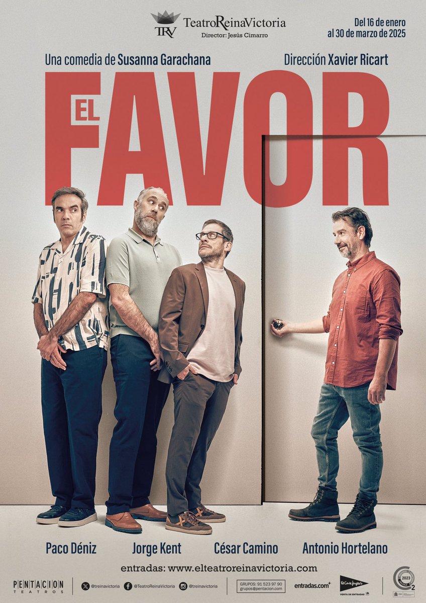 Carmen Carbia (@autenticoteatro) on Twitter photo Mi mes enero teatral VI:
@ElPavonTeatro #Ladamaduende <a href="/Silvia___Acosta/">Silvia Acosta</a> <a href="/Helena_Lanza/">Helena Lanza</a> @marioadiez <a href="/maurin_anabel/">Anabel Maurín Nadal</a> <a href="/rafanunezpl/">Rafa Núñez</a>
<a href="/treinavictoria/">Teatro Reina Victoria</a> #Elfavor <a href="/suegarachana/">Susanna Garachana</a> <a href="/CesarCamino2/">César Camino</a> <a href="/jorgekent_actor/">Jorge Kent</a> <a href="/PacoDeniz_Actor/">ElGiganteCanario</a> <a href="/vickyluengo/">Victoria Luengo</a> <a href="/carreno_an6825/">Anna Carreño</a> Mi mes enero teatral VI:
@ElPavonTeatro #Ladamaduende <a href="/Silvia___Acosta/">Silvia Acosta</a> <a href="/Helena_Lanza/">Helena Lanza</a> @marioadiez <a href="/maurin_anabel/">Anabel Maurín Nadal</a> <a href="/rafanunezpl/">Rafa Núñez</a>
<a href="/treinavictoria/">Teatro Reina Victoria</a> #Elfavor <a href="/suegarachana/">Susanna Garachana</a> <a href="/CesarCamino2/">César Camino</a> <a href="/jorgekent_actor/">Jorge Kent</a> <a href="/PacoDeniz_Actor/">ElGiganteCanario</a> <a href="/vickyluengo/">Victoria Luengo</a> <a href="/carreno_an6825/">Anna Carreño</a>