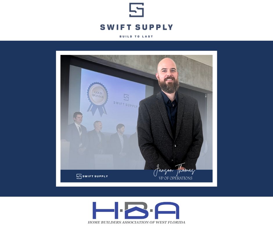 We are thrilled to share that Janson is serving on the Senior Board of Directors of the  Home Builders Association of West Florida! 📷
His dedication to the building industry and commitment to excellence make him a fantastic representative.