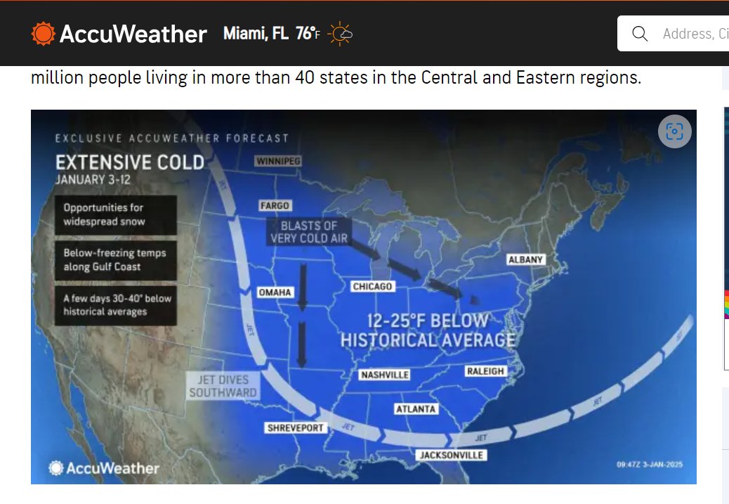Will be busy cutting firewood this weekend.

Maybe CNBC needs a Miami bureau?