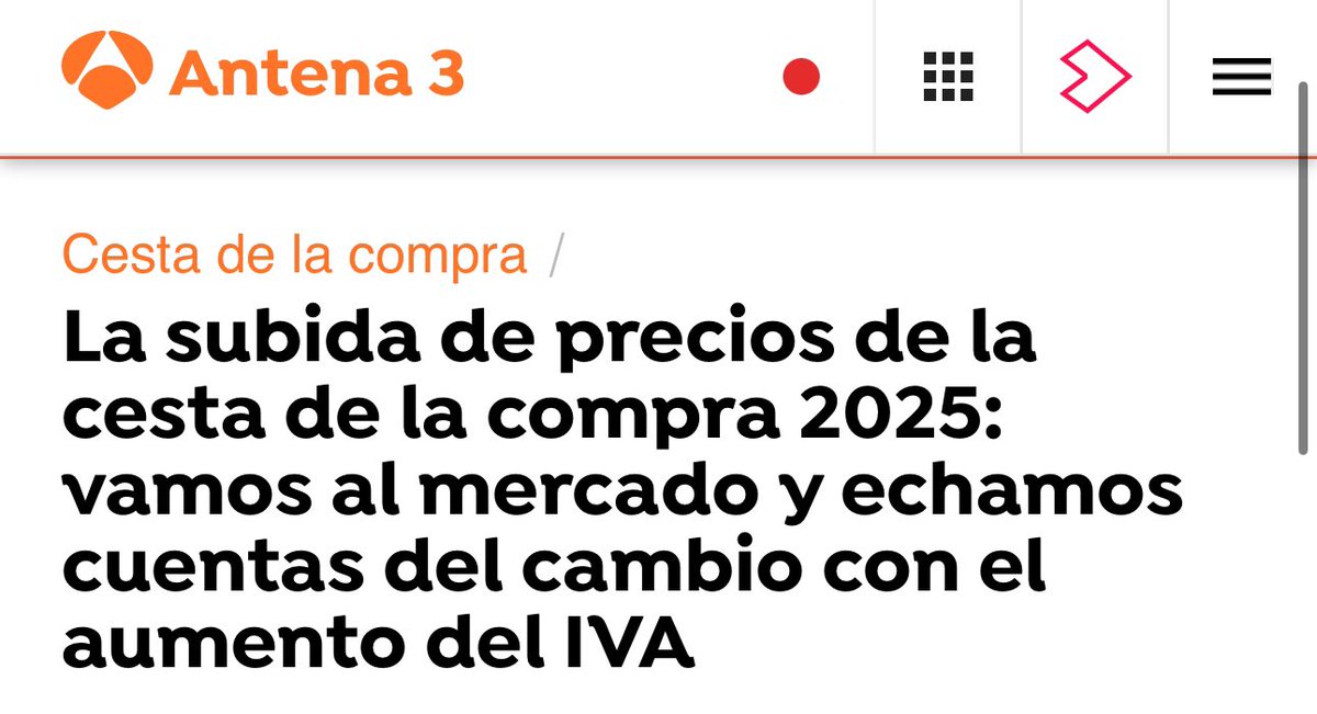 Para el 2025 suben el IVA de alimentos ricos en nutrientes y con efectos beneficiosos para la salud como son las frutas, verduras, leche, huevos y aceite de oliva. 

Una nutrición de calidad es FUNDAMENTAL para la salud. 

El aumento de precio de estos productos dificulta su