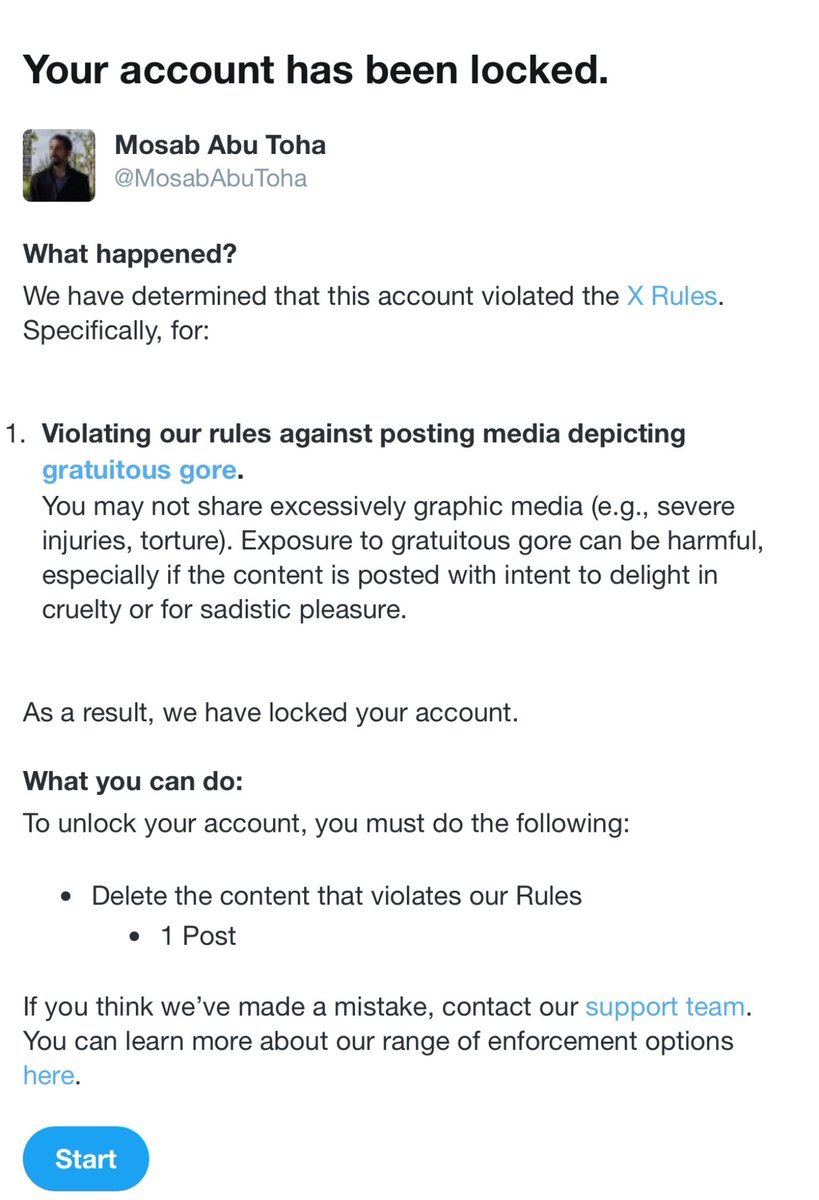 Facebook, Instagram, and X have been removing my posts and blocking me from posting. These are from the past two days.