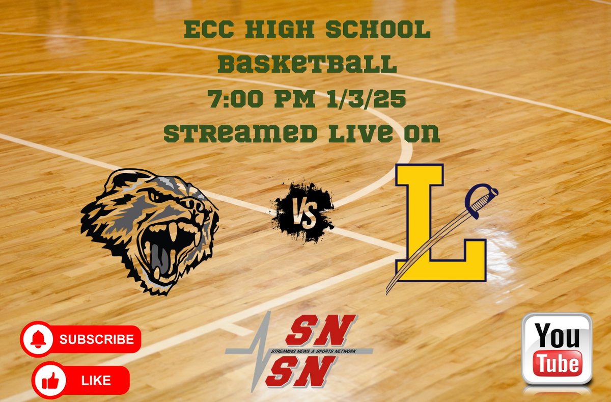 Friday Night Indoor Lights!  ECC High School Basketball, 7 PM, 1.3.25, Griswold hosts Ledyard live on SNSN Sports <a href="/GriswoldSports/">Griswold Athletics</a> <a href="/ledyardsports/">Jim Buonocore</a> <a href="/GoECCAthletics/">ECC Athletics</a> <a href="/ciacsports/">CIAC Sports</a> #ctbb
