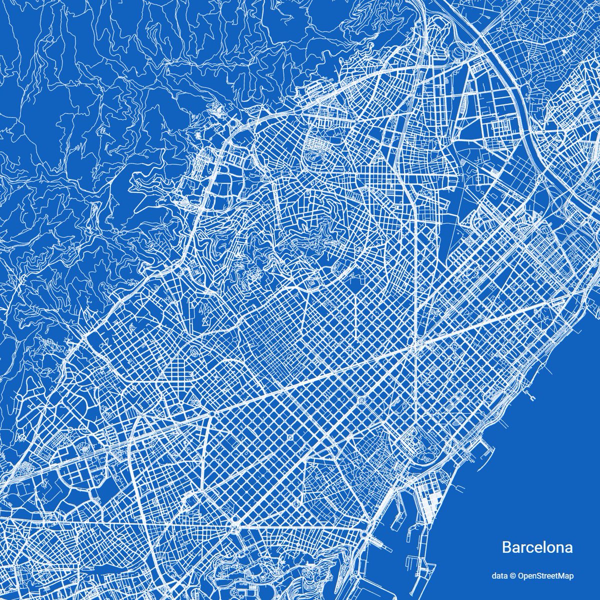 joewdavies's tweet photo. Just a reminder that this delightful website exists: https://t.co/zVyRyTTSOo thanks to @anvaka. 

Visualize all roads within any city, in your browser. https://t.co/qOWIcYQSVR