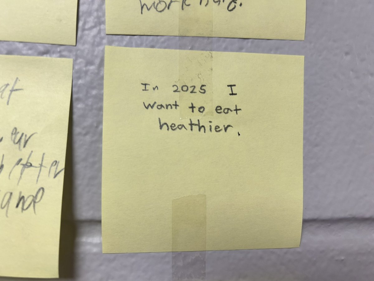 DavidGusitsch's tweet photo. The @SaxeMS “Believe Wall” continues to grow with some inspiration for the new year… Here’s to a great start &amp; refreshed (or, continued) goals for 2025!
1/2 https://t.co/wcNHfEIngR