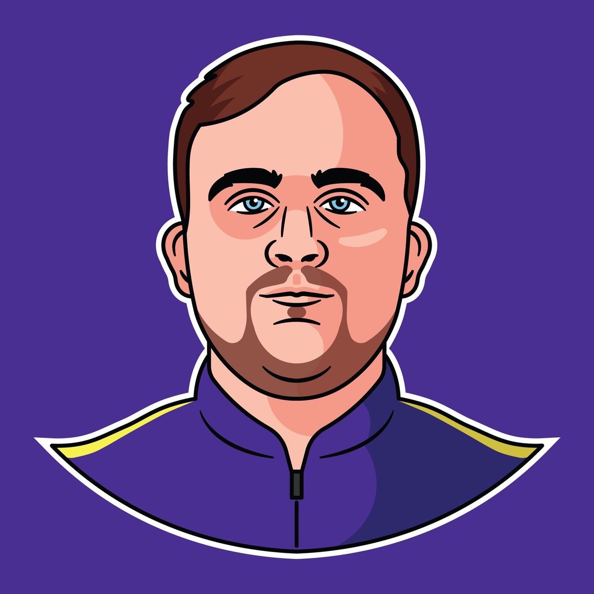 ObaeGraphics's tweet image. Who’s winning tonight? #lukelittler #mvg #darts #illustration