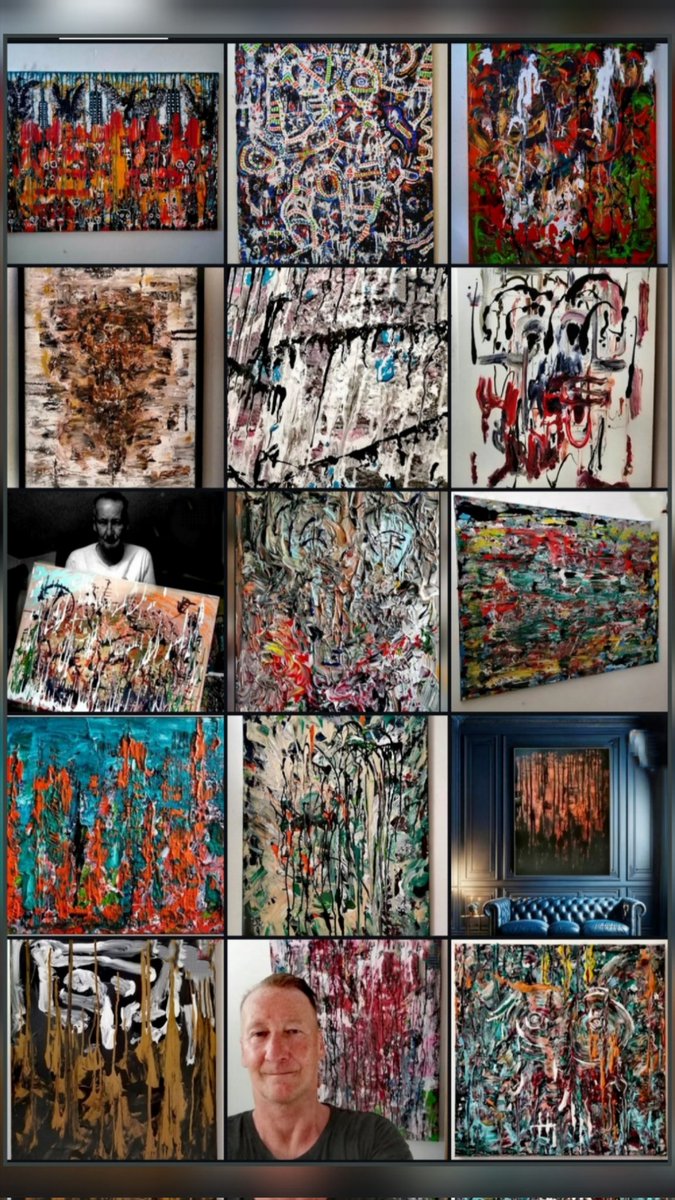 Romsi07755176's tweet image. #FlashbackFriday 2024
All my #abstractart #paintings from last year 🎨
(Click on photos for full images)
