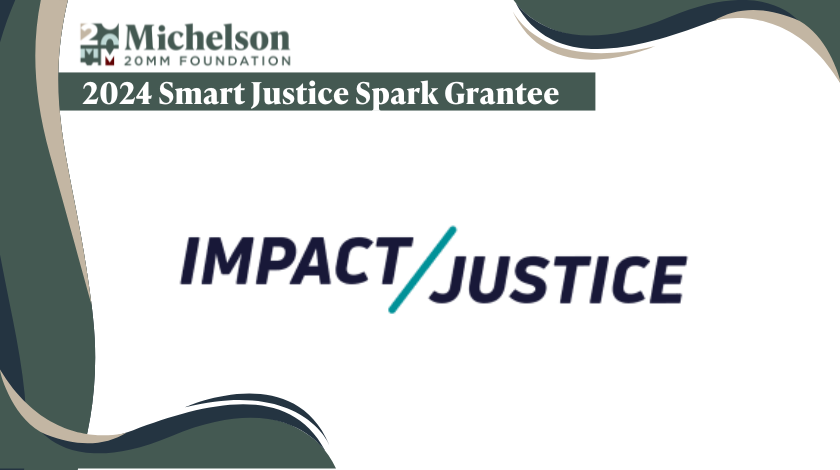 Michelson20MM's tweet image. We are proud to support Impact Justice&apos;s new CJLP3 program, which opens doors to higher education for justice-involved youth! 🎓✨

By bridging the gap between education and the justice system, the #SparkGrant will help empower young people to thrive: 20mm.org/2025/01/03/cal…