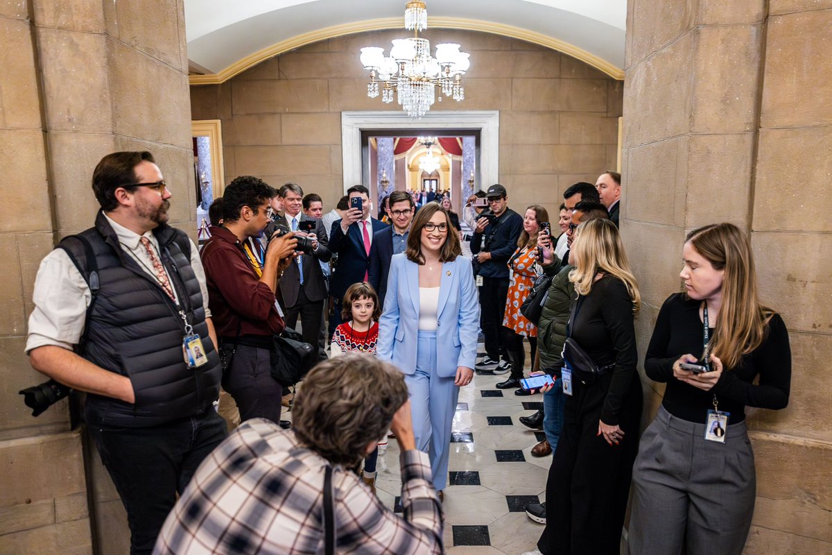Filled with awe as I stepped onto the floor of the House to cast my first votes as a Member of Congress.