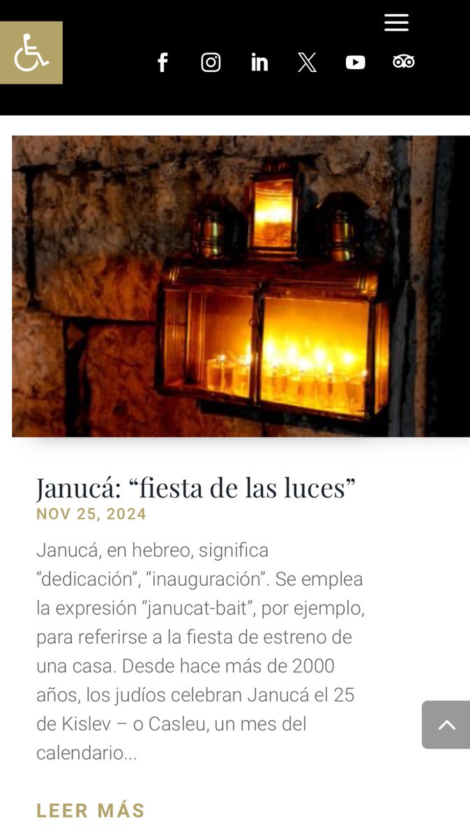 saxum_es's tweet photo. ¿Qué es Janucá ? 🕯️🧐leer más:
https://t.co/7e6lXXVYdw
#TierraSanta #Jesus #Biblia #Saxum #Macabeos https://t.co/zS60fXtg8u