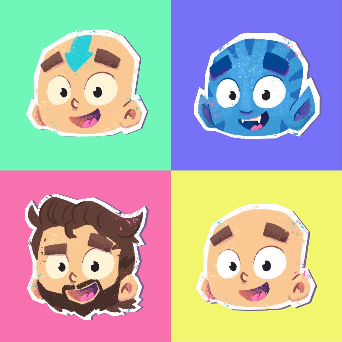 Meet Dang! Da’vi, Dave and Buff Dave!