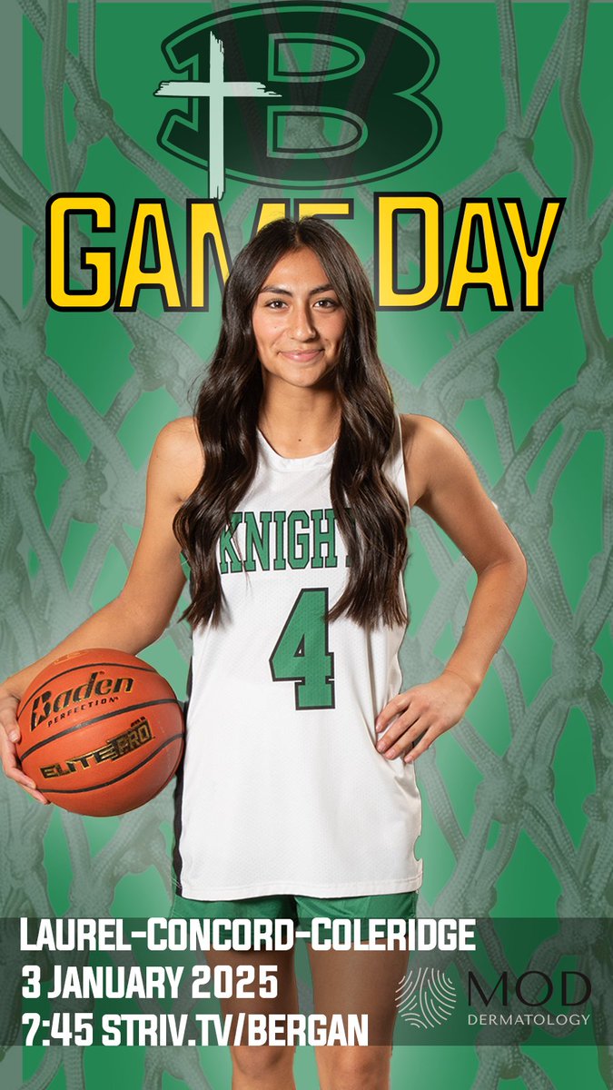 Game day for <a href="/BerganGirlsBB/">Bergan Girls Basketball</a> #moddermatology #ForHISglory striv.tv/bergan