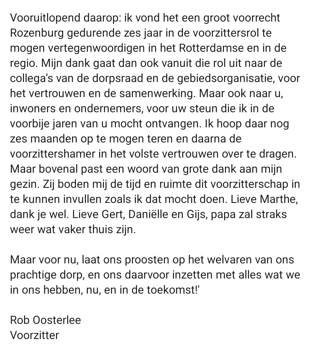 Rob Oosterlee ❤️💛 tweet media