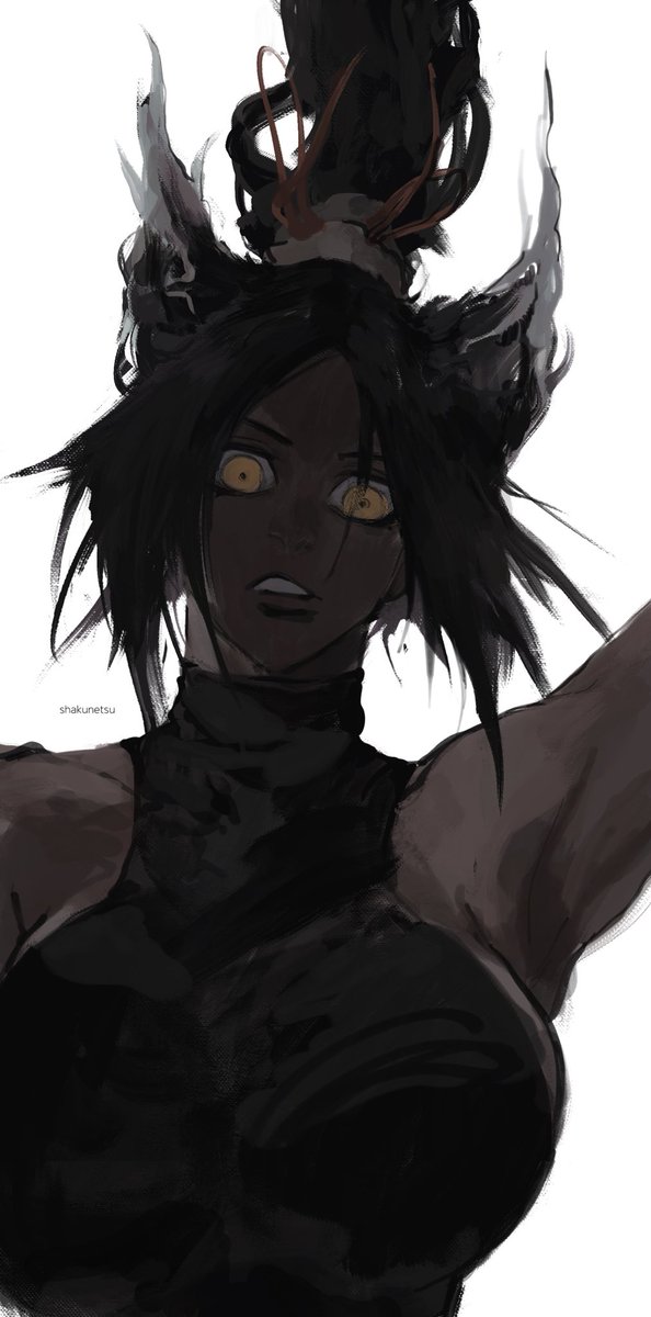 Редрав фрейма из манги 
#BLEACH #Shihouin #Yoruichi