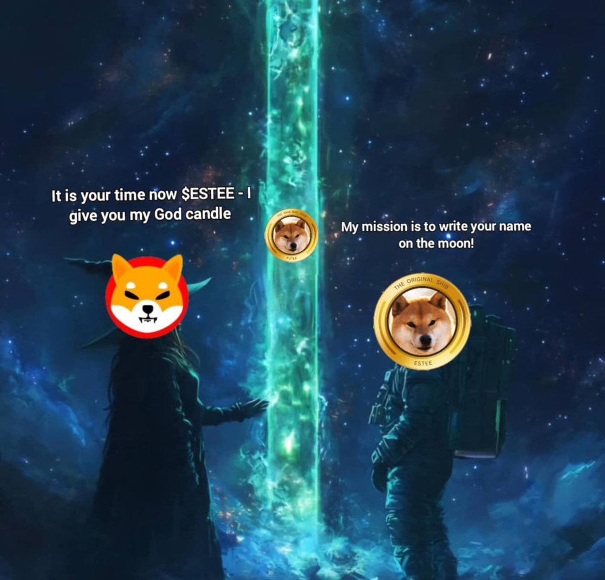 Gemswarrior's tweet photo. @esteecoin @3orovik $Estee is a meme with huge narrative!
Its a movement
#ESTEE #FriendShib https://t.co/PmNXFcu1kC
