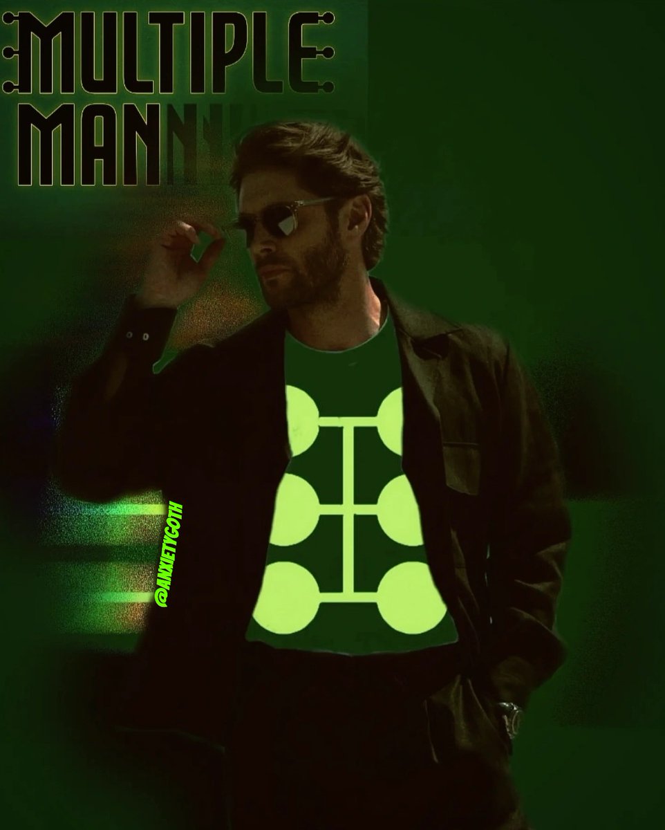 AnxietyGothLife's tweet image. @JensenAckles For #MultipleMan #Marvel #XFactor #photoshop #xmen #fanart @MarvelStudios #JamieMadrox