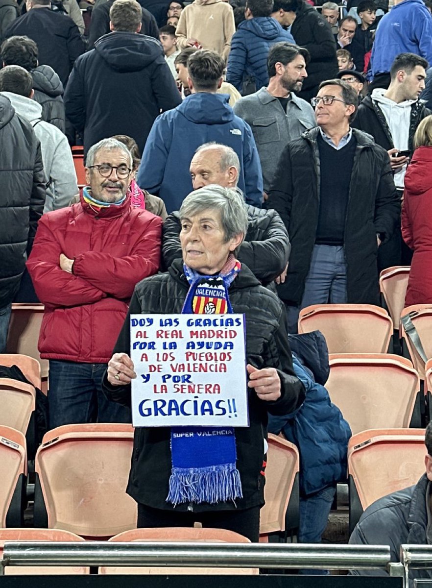 Honor señora Valencianista.
