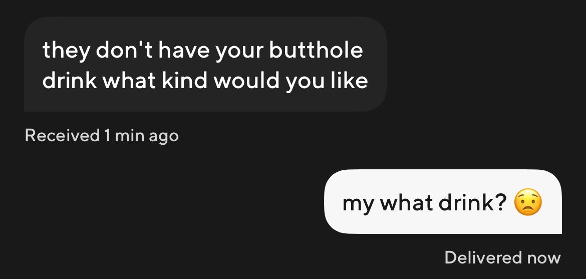 i didn’t realize doordash was so casual . . .