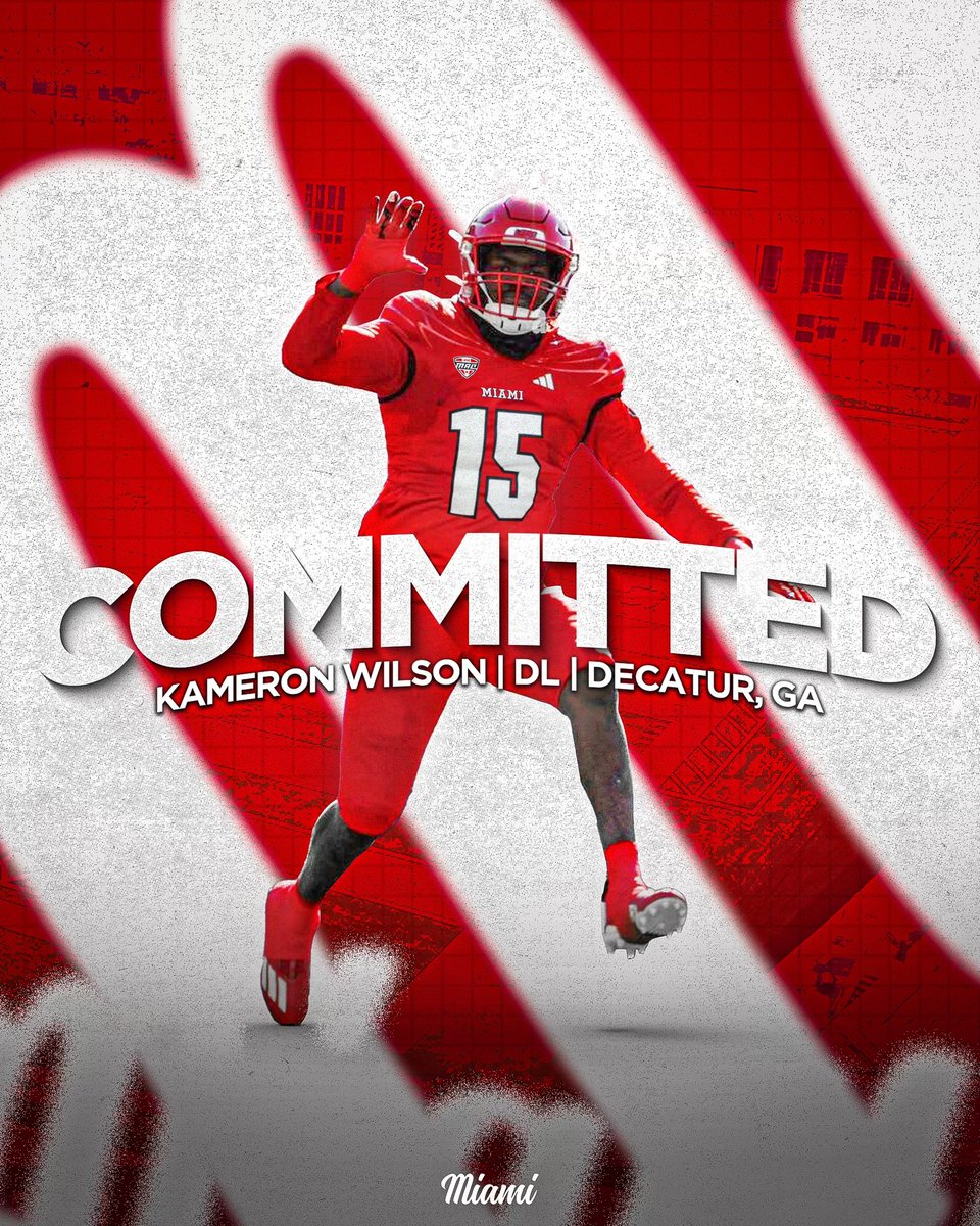 Miami Football (@miamiohfootball) on Twitter photo 🚨 New RedHawk 🚨
Getting some experience on the edge with <a href="/Kamdaque4/">Kameron Wilson</a>
#RiseUpRedHawks | 🎓🏆 🚨 New RedHawk 🚨
Getting some experience on the edge with <a href="/Kamdaque4/">Kameron Wilson</a>
#RiseUpRedHawks | 🎓🏆