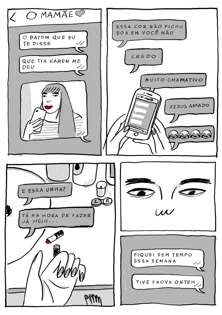 Quadrinho Natália digitalizado