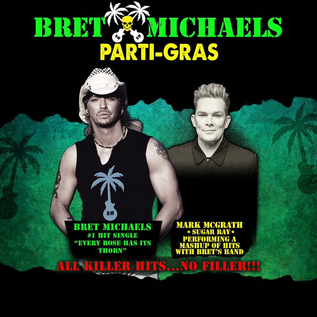 Bret Michaels (@bretmichaels) on Twitter photo #Connecticut, don't miss this 🎉 Bret Michaels is bringing the party to Mohegan Sun Arena with @Mark_McGrath! Friday, Feb 7 <a href="/MoheganSun/">Mohegan Sun ☀️</a> in Uncasville, CT. Get your tickets now! ⬇️ ow.ly/aUst50Uzv1N #Connecticut, don't miss this 🎉 Bret Michaels is bringing the party to Mohegan Sun Arena with @Mark_McGrath! Friday, Feb 7 <a href="/MoheganSun/">Mohegan Sun ☀️</a> in Uncasville, CT. Get your tickets now! ⬇️ ow.ly/aUst50Uzv1N