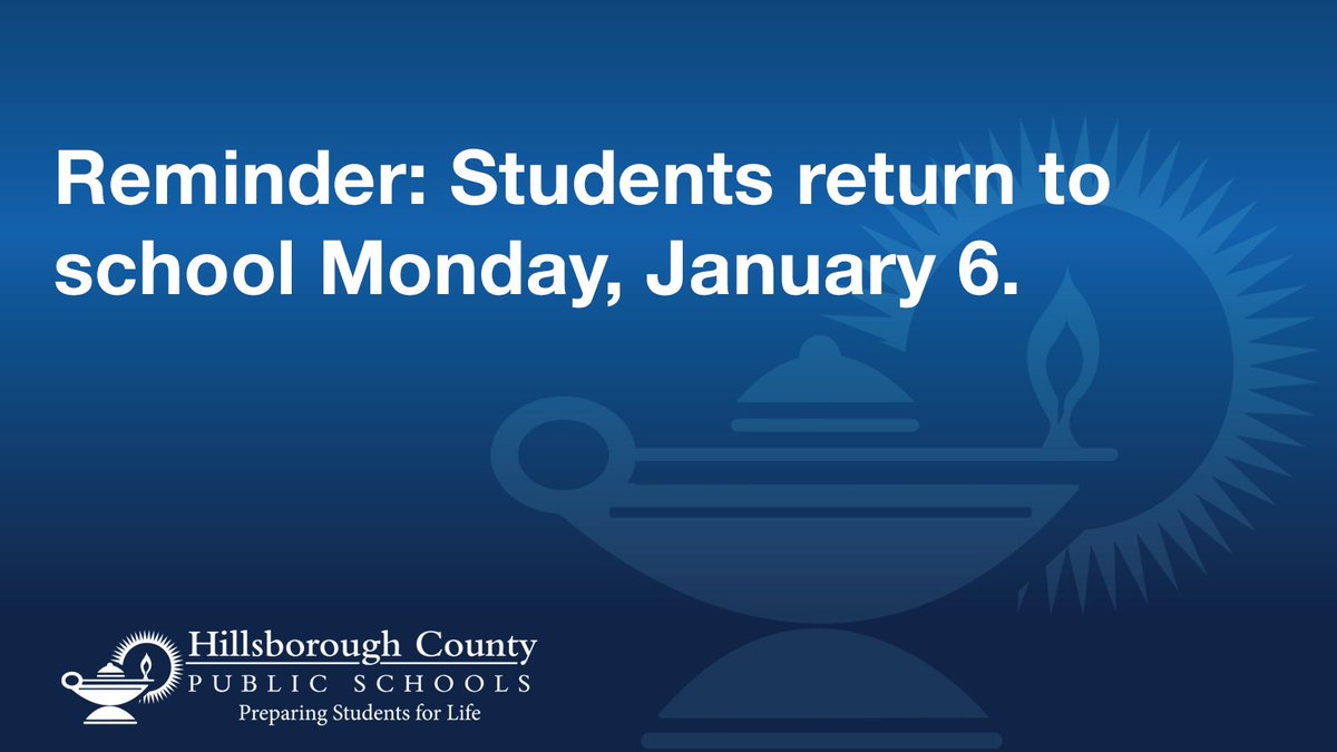 We’re so excited to welcome our students and staff back on Monday, January 6! Don’t forget, it’s also an early release day.