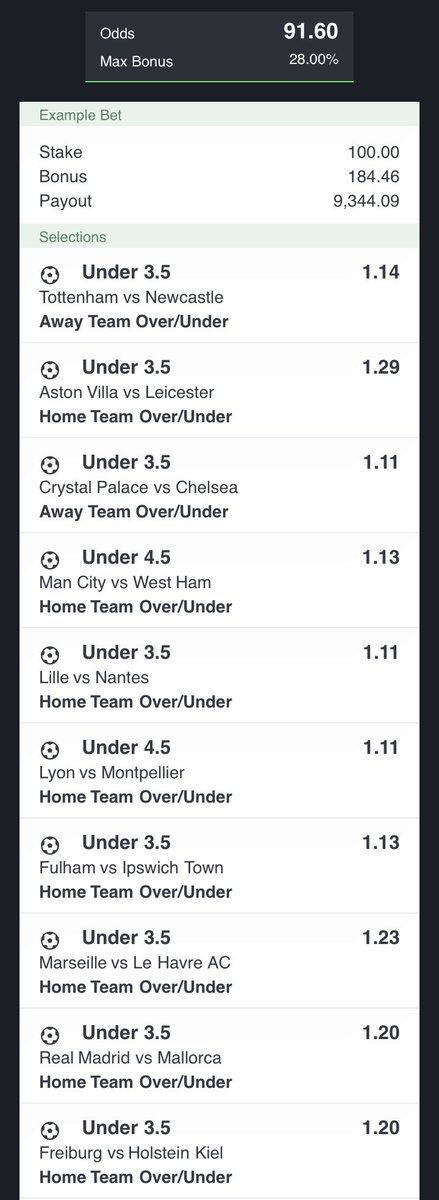 I spent the whole day working on this 100 odds and I promise there’s no way this slip will get a cut.

We’re winning this again and please, I don’t want anyone to miss this.

Stake now and repost for others.

Check comment section for bet code now