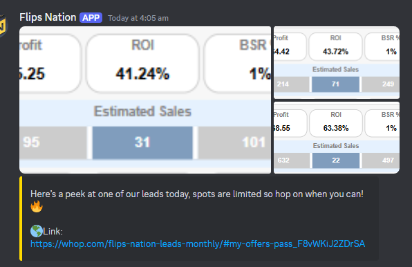 FLIPS NATION AMAZON tweet media